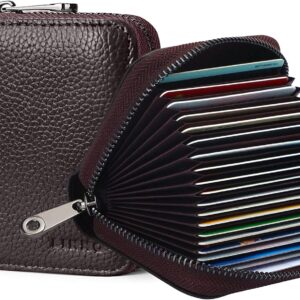 Credit Card Holder Genuine Leather 20 Slots - Image 17