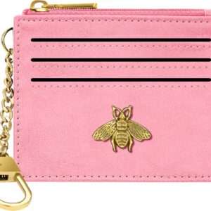 Keychain Wallet RFID Coin Purse Women Slim Minimalist - Image 11