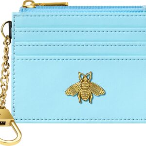 Keychain Wallet RFID Coin Purse Women Slim Minimalist - Image 14
