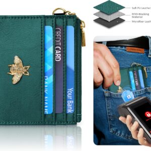Keychain Wallet RFID Coin Purse Women Slim Minimalist - Image 5