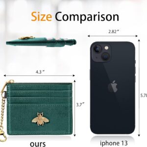 Keychain Wallet RFID Coin Purse Women Slim Minimalist - Image 7