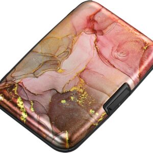 Mini RFID Aluminum Wallet Credit Card Holder Metal - Image 18