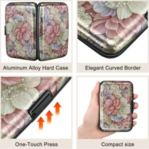 Mini RFID Aluminum Wallet Credit Card Holder Metal - Image 3