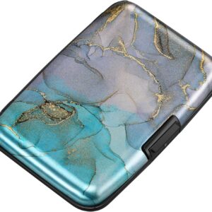 Mini RFID Aluminum Wallet Credit Card Holder Metal - Image 33