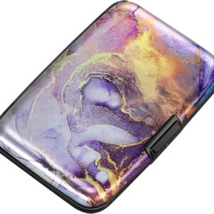 Mini RFID Aluminum Wallet Credit Card Holder Metal - Image 35