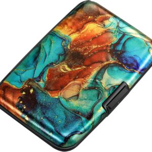 Mini RFID Aluminum Wallet Credit Card Holder Metal - Image 48
