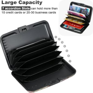 Mini RFID Aluminum Wallet Credit Card Holder Metal - Image 5
