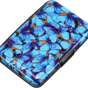 Mini RFID Aluminum Wallet Credit Card Holder Metal - Image 9