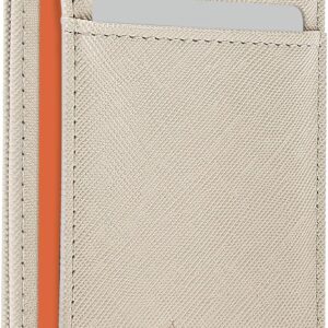 Minimalist Leather Slim Wallet RFID Blocking Medium Size - Image 12
