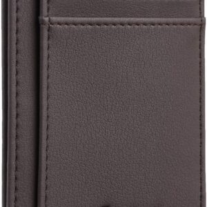 Minimalist Leather Slim Wallet RFID Blocking Medium Size - Image 24