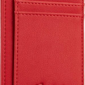 Minimalist Leather Slim Wallet RFID Blocking Medium Size - Image 25
