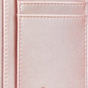 Minimalist Leather Slim Wallet RFID Blocking Medium Size - Image 28