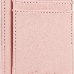 Minimalist Leather Slim Wallet RFID Blocking Medium Size
