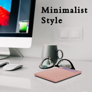 Minimalist Leather Slim Wallet RFID Blocking Medium Size - Image 8