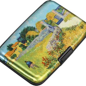 RFID Blocking Credit Card Holder Aluminum Blue - Image 13