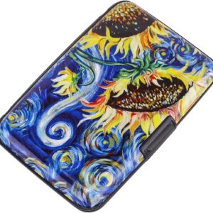 RFID Blocking Credit Card Holder Aluminum Blue - Image 25