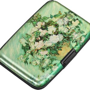 RFID Blocking Credit Card Holder Aluminum Blue - Image 26