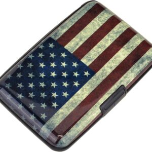 RFID Blocking Credit Card Holder Aluminum Blue - Image 28