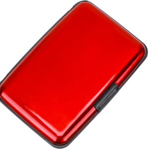 RFID Blocking Credit Card Holder Aluminum Blue - Image 29