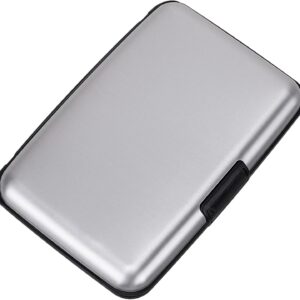 RFID Blocking Credit Card Holder Aluminum Blue - Image 30