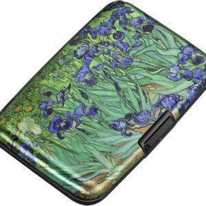 RFID Blocking Credit Card Holder Aluminum Blue - Image 42