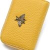RFID Credit Card Holder Small Leather Wallet Women