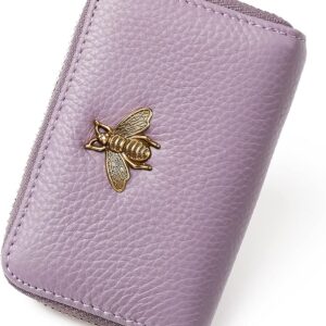RFID Credit Card Holder Small Leather Wallet Women - Image 13