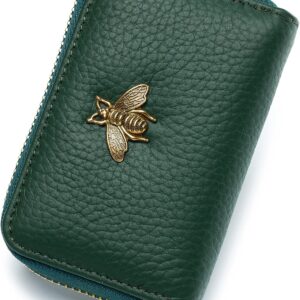 RFID Credit Card Holder Small Leather Wallet Women - Image 14