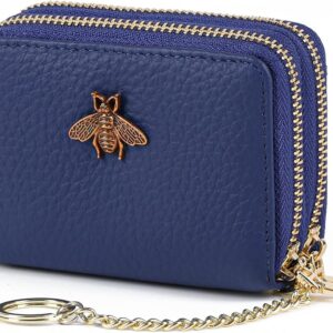 RFID Credit Card Holder Small Leather Wallet Women - Image 16