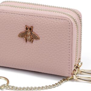 RFID Credit Card Holder Small Leather Wallet Women - Image 18