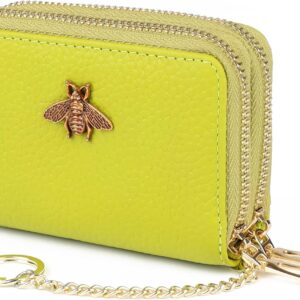 RFID Credit Card Holder Small Leather Wallet Women - Image 19