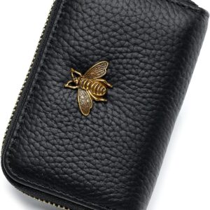 RFID Credit Card Holder Small Leather Wallet Women - Image 23
