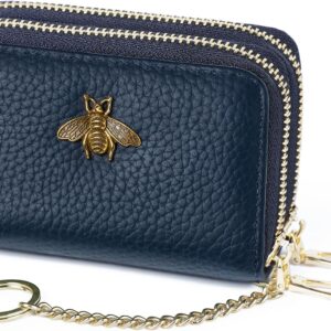 RFID Credit Card Holder Small Leather Wallet Women - Image 24