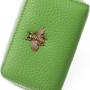 RFID Credit Card Holder Small Leather Wallet Women - Image 25