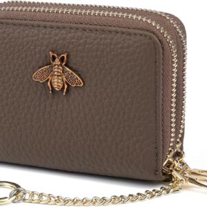RFID Credit Card Holder Small Leather Wallet Women - Image 29