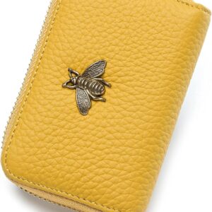 RFID Credit Card Holder Small Leather Wallet Women