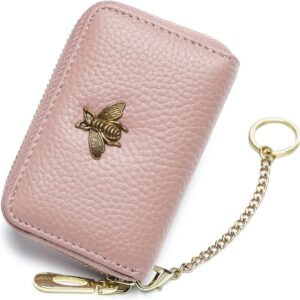 RFID Credit Card Holder Small Leather Wallet Women - Image 33