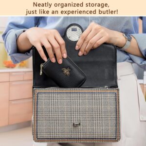 RFID Credit Card Holder Small Leather Wallet Women - Image 4