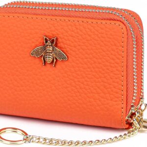 RFID Credit Card Holder Small Leather Wallet Women - Image 40
