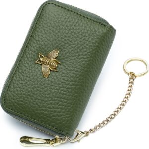 RFID Credit Card Holder Small Leather Wallet Women - Image 50