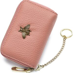 RFID Credit Card Holder Small Leather Wallet Women - Image 52