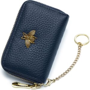 RFID Credit Card Holder Small Leather Wallet Women - Image 55