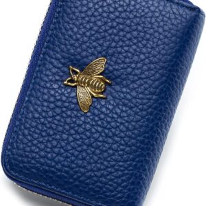 RFID Credit Card Holder Small Leather Wallet Women - Image 63