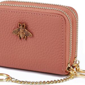 RFID Credit Card Holder Small Leather Wallet Women - Image 65