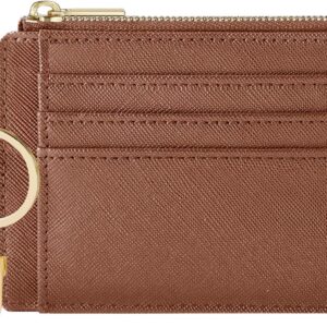 Slim Front Pocket Wallet Keychain 6 Card Slots - Image 11