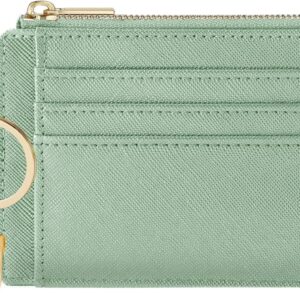 Slim Front Pocket Wallet Keychain 6 Card Slots - Image 15