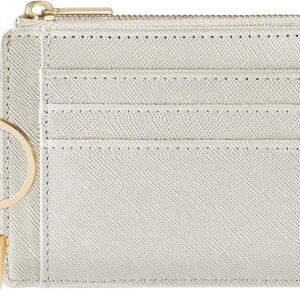 Slim Front Pocket Wallet Keychain 6 Card Slots - Image 16