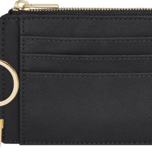 Slim Front Pocket Wallet Keychain 6 Card Slots - Image 20
