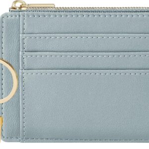 Slim Front Pocket Wallet Keychain 6 Card Slots - Image 25