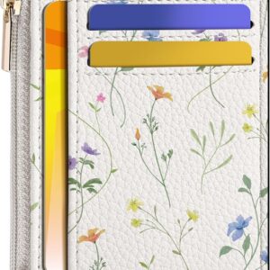 Slim Minimalist Credit Card Holder RFID Blocking Cherry - Image 14